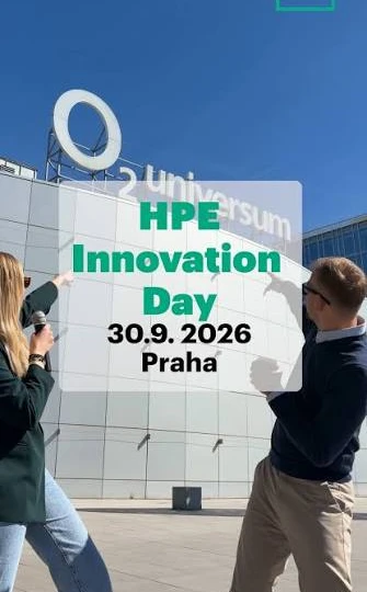 Jsme hlavním partnerem HPE Innovation Day Praha 2026